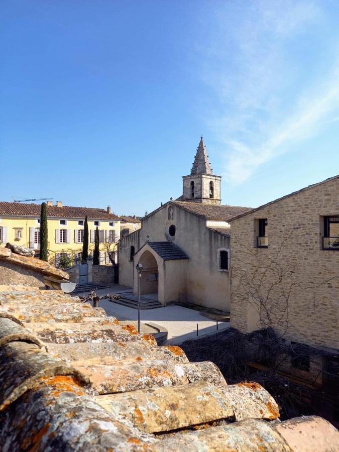 Les Chambres Du Vieux Bistrot Cabrières-dʼAvignon Exteriér fotografie